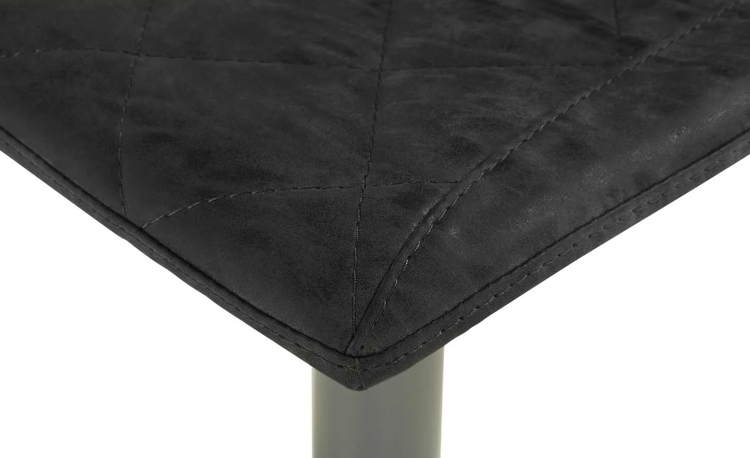 Barhocker MyToby | Schwarz Grau eckiger Bodenteller 5 Barhocker MyToby | Schwarz Grau eckiger Bodenteller – Bild 3