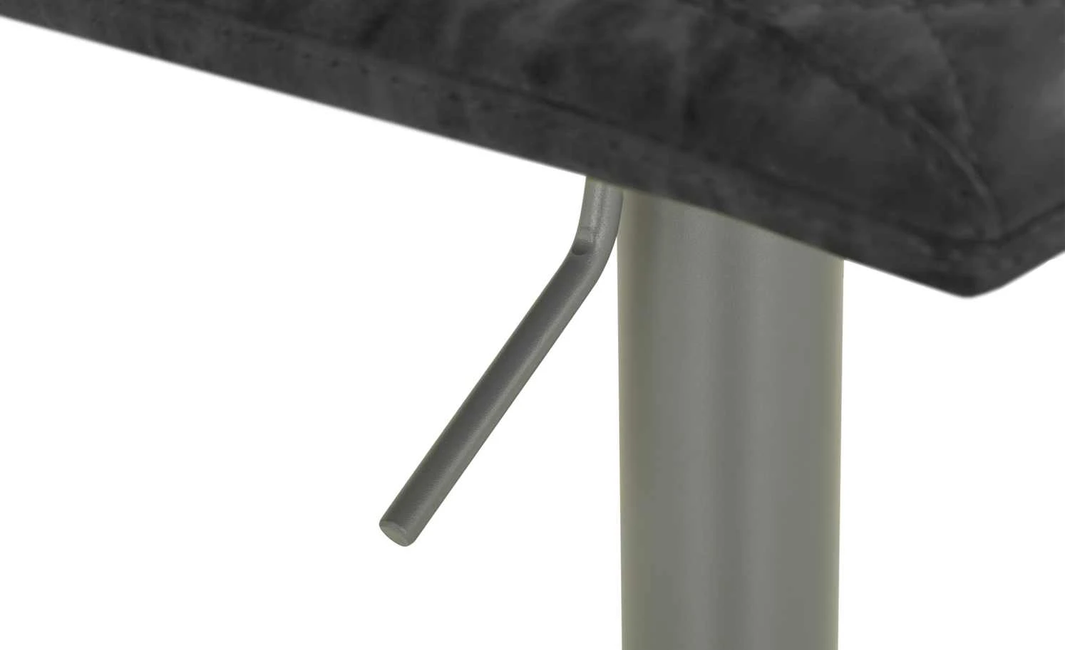 Barhocker MyToby | Schwarz Grau eckiger Bodenteller 10 Barhocker MyToby | Schwarz Grau eckiger Bodenteller – Bild 8