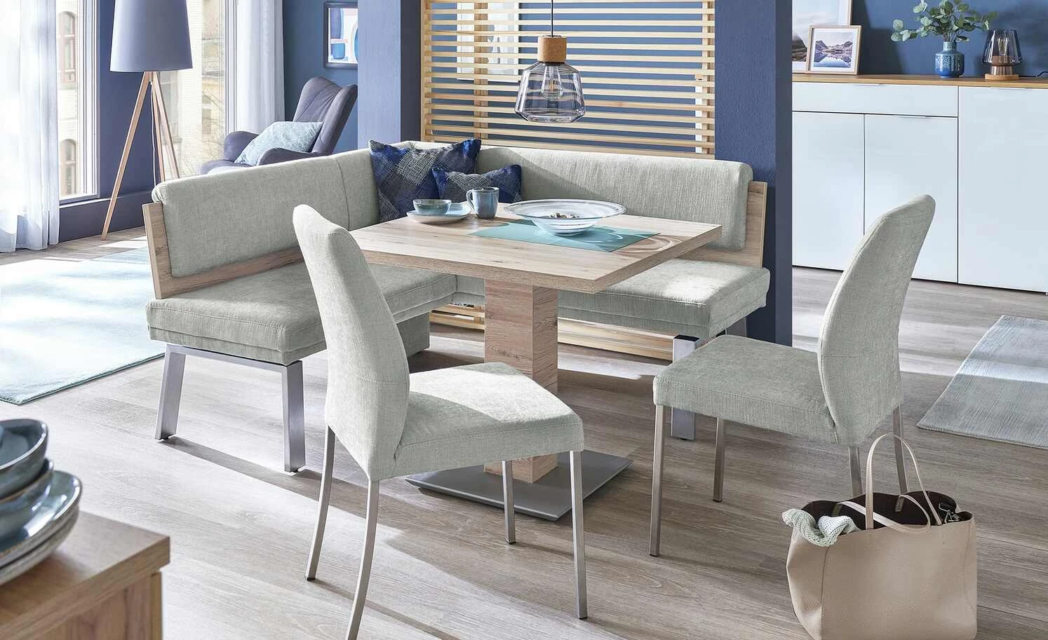 Polsterstuhl Canto IV | Lightblue (Blau-Grau) 3 Polsterstuhl Canto IV | Lightblue (Blau-Grau)