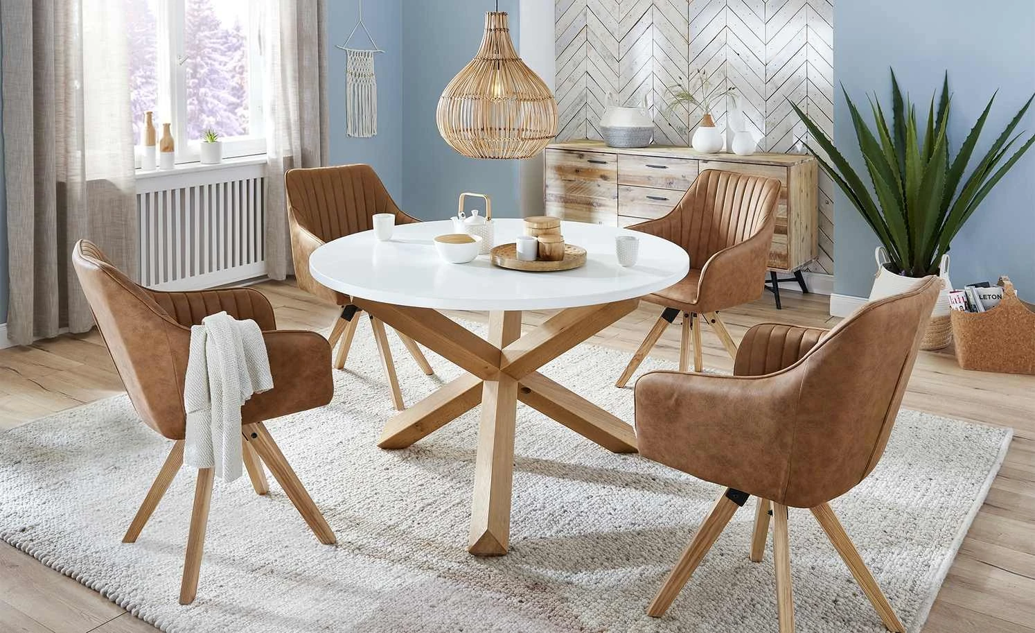 Polsterstuhl Benito | Cognac (Braun) 3 Polsterstuhl Benito | Cognac (Braun)