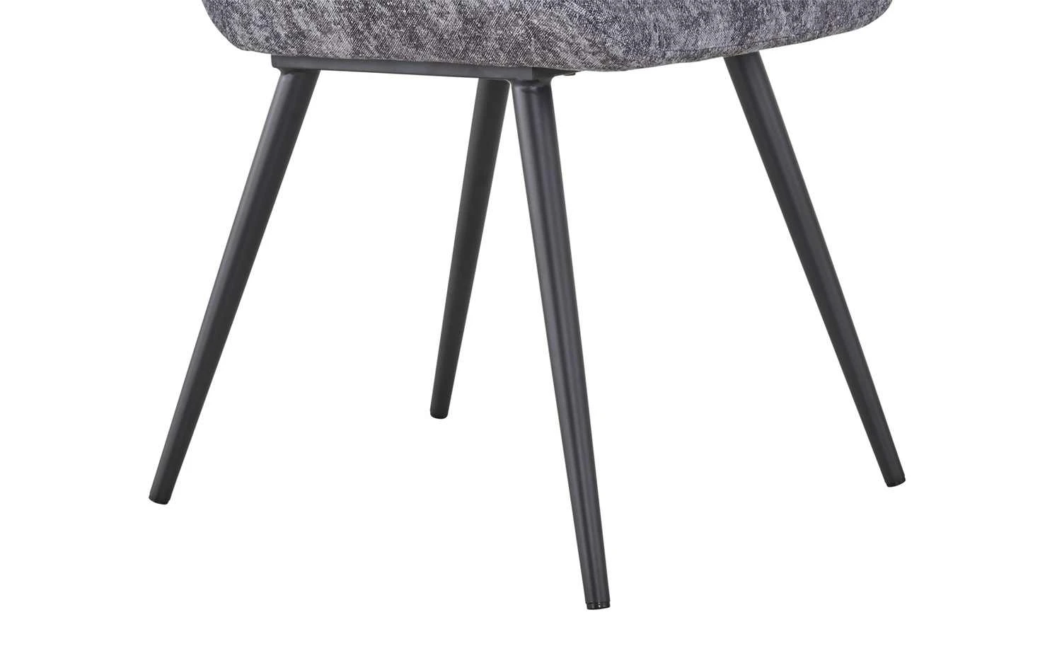 uno Polsterstuhl Daniel | Dunkelgrau 8 uno Polsterstuhl Daniel | Dunkelgrau – Bild 6