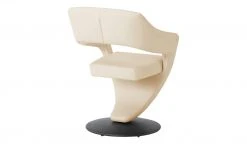 Leder-Drehstuhl Kingsman | Rahm (Beige) Eckig -Stuhle Geschaft 13305147 2 202102262235