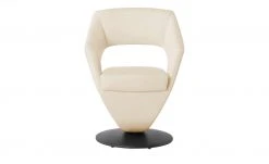 Leder-Drehstuhl Kingsman | Rahm (Beige) Eckig -Stuhle Geschaft 13305147 7 202102262235