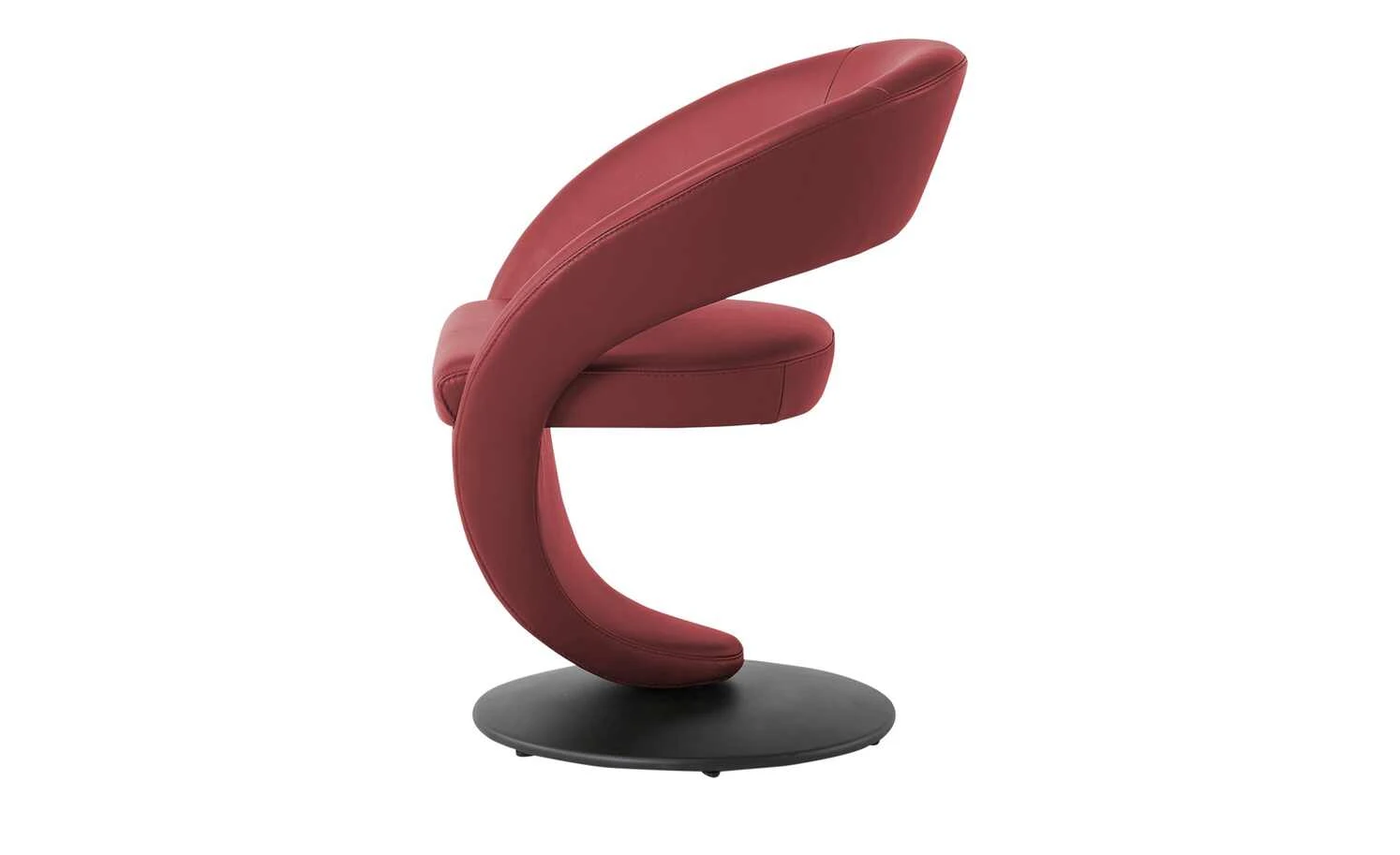 Leder-Drehstuhl Kingsman | Rot Rund 8 Leder-Drehstuhl Kingsman | Rot Rund – Bild 6