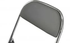 Klappstuhl Kunstleder Chrom Florian | Grau 12 Klappstuhl Kunstleder Chrom Florian | Grau -Stuhle Geschaft 13306324 3 201905092033