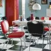 Stuhl American Diner | Schwarz / Weiß 2 Stuhl American Diner | Schwarz / Weiß -Stuhle Geschaft 13307227 5 201911202243