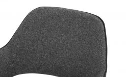 Polsterstuhl mit Armlehne Lavall | Charcoal (Anthrazit) Kufenstuhl -Stuhle Geschaft 13307248 3 202103292234
