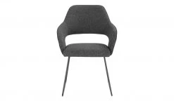 Polsterstuhl mit Armlehne Lavall | Charcoal (Anthrazit) Kufenstuhl -Stuhle Geschaft 13307248 6 202103292234
