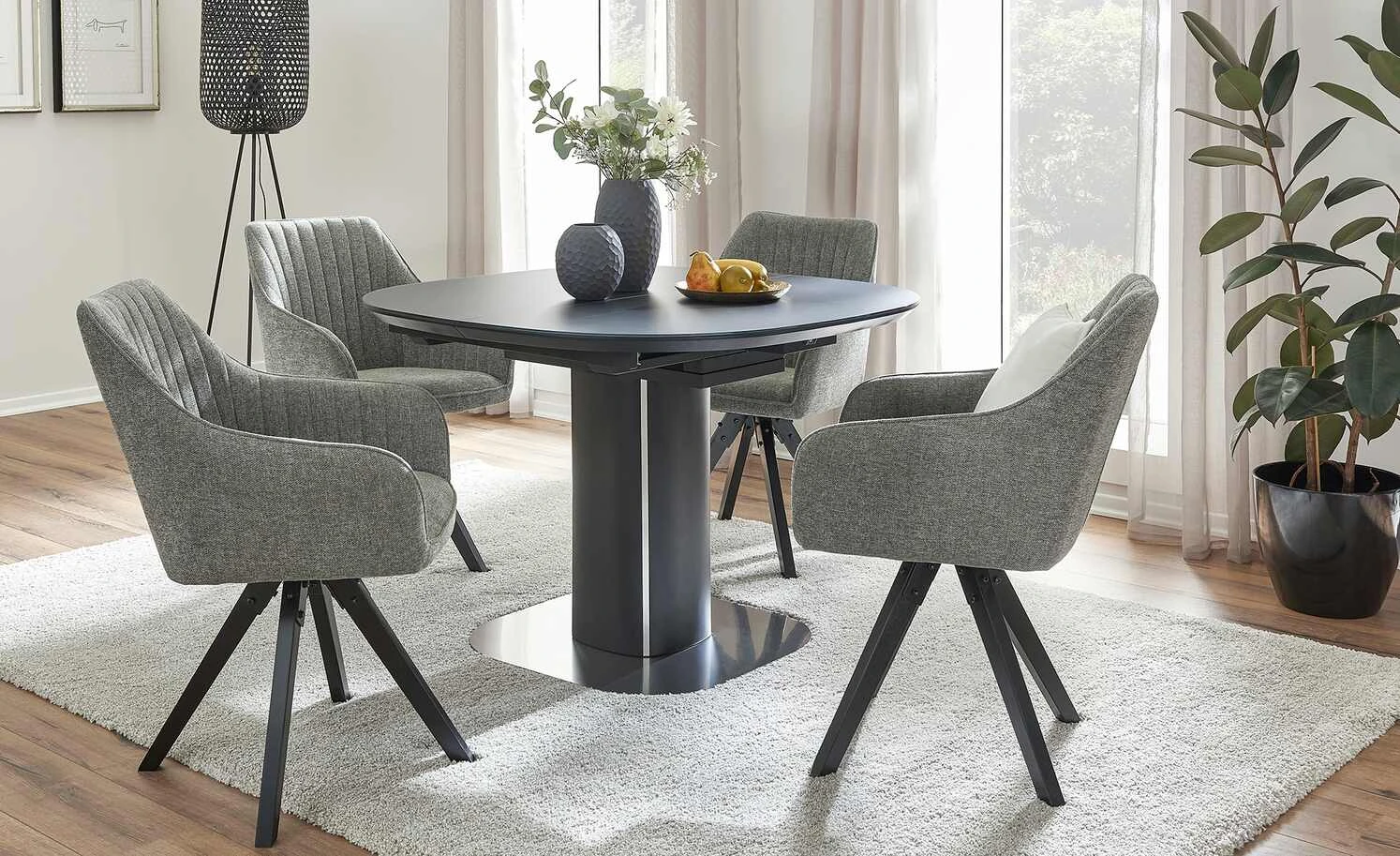 Polsterstuhl Benito | Grau 3 Polsterstuhl Benito | Grau