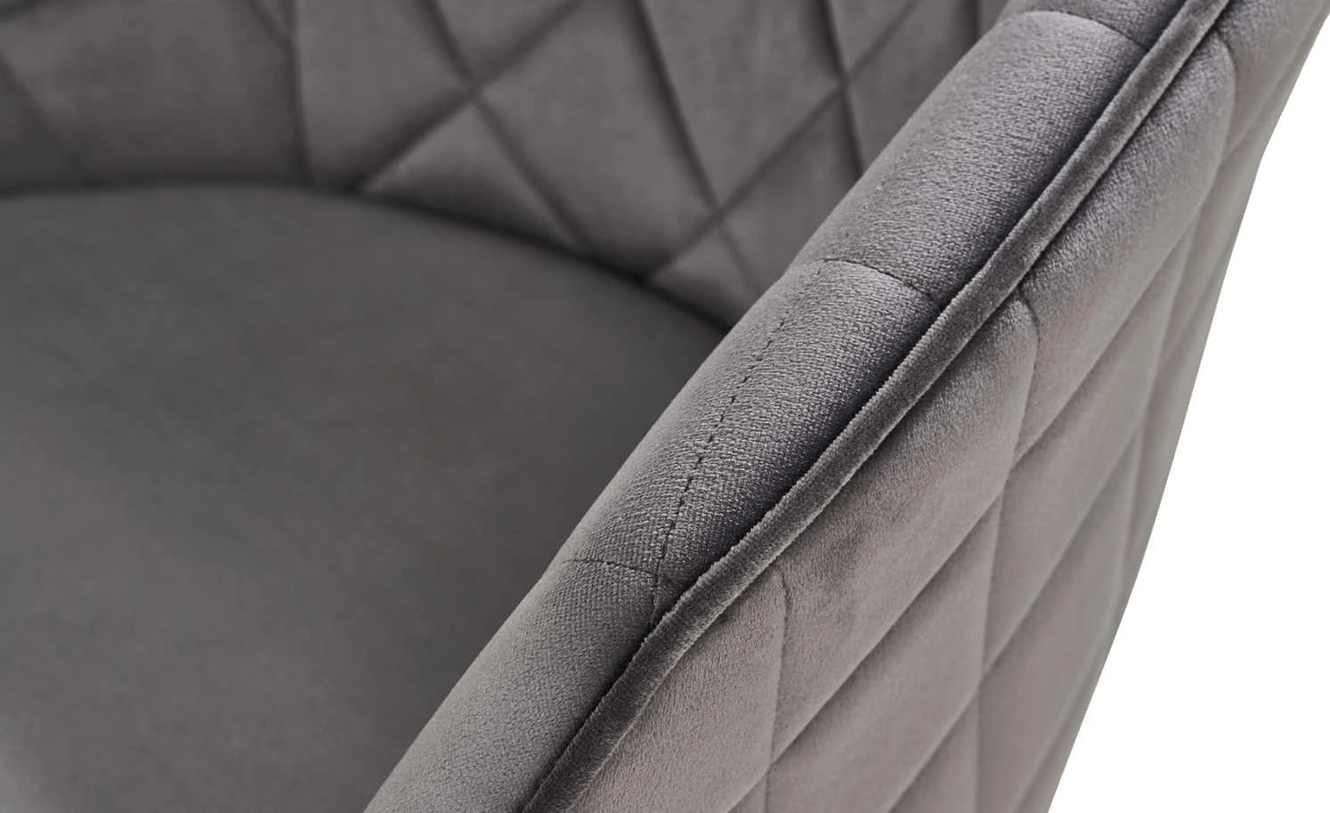 Playboy Armlehnstuhl Amanda | Anthrazit 7 Playboy Armlehnstuhl Amanda | Anthrazit – Bild 5