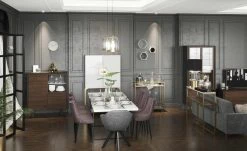 Playboy Armlehnstuhl Amanda | Anthrazit