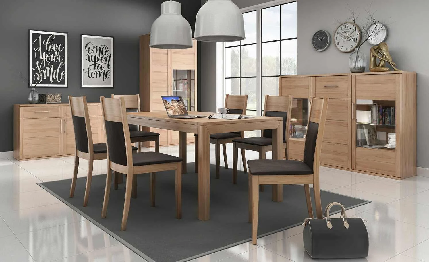 Woodford Leder-Polsterstuhl S-013 | Moor (Braun) 3 Woodford Leder-Polsterstuhl S-013 | Moor (Braun)