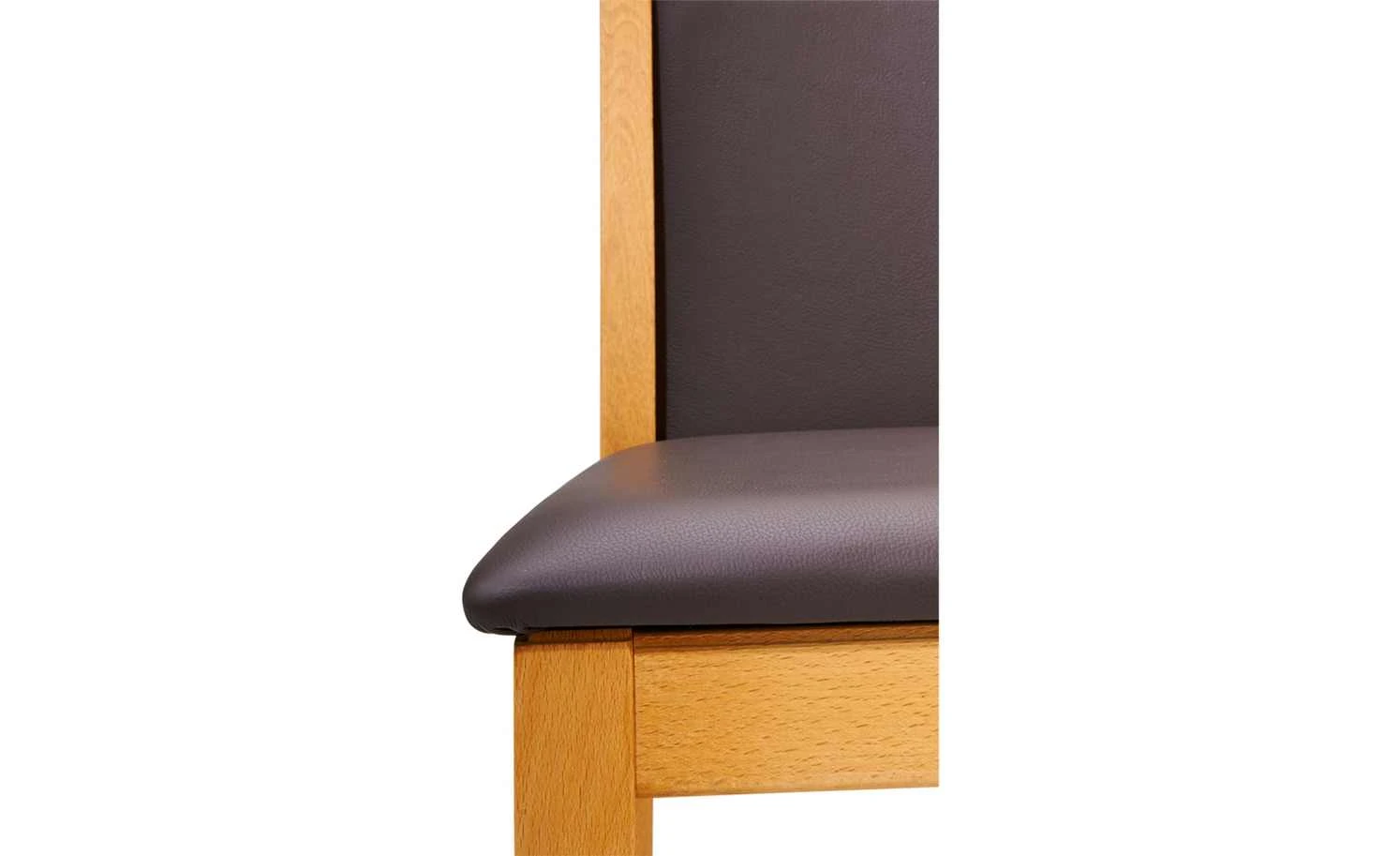 Woodford Leder-Polsterstuhl S-013 | Moor (Braun) 7 Woodford Leder-Polsterstuhl S-013 | Moor (Braun) – Bild 5