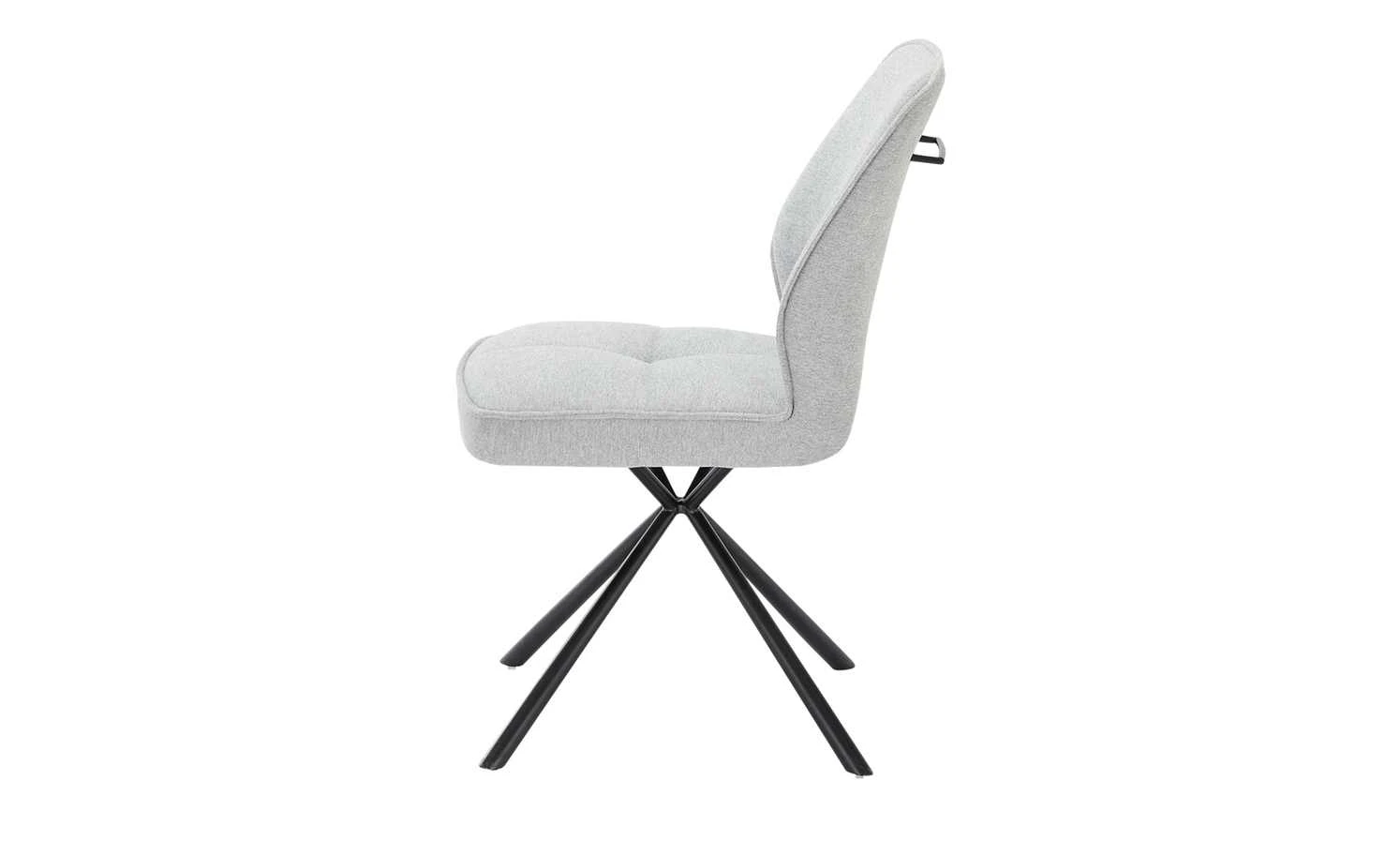 Polsterstuhl Lene | Grau / Schwarz Nein 6 Polsterstuhl Lene | Grau / Schwarz Nein – Bild 4