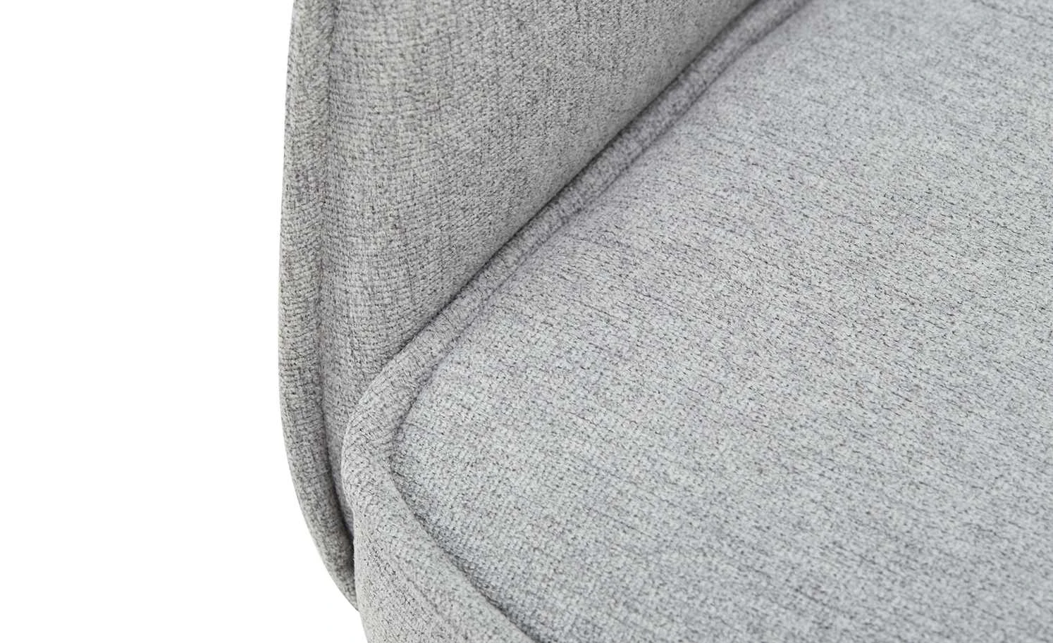 Polsterstuhl Lene | Grau / Schwarz Ja 6 Polsterstuhl Lene | Grau / Schwarz Ja – Bild 4