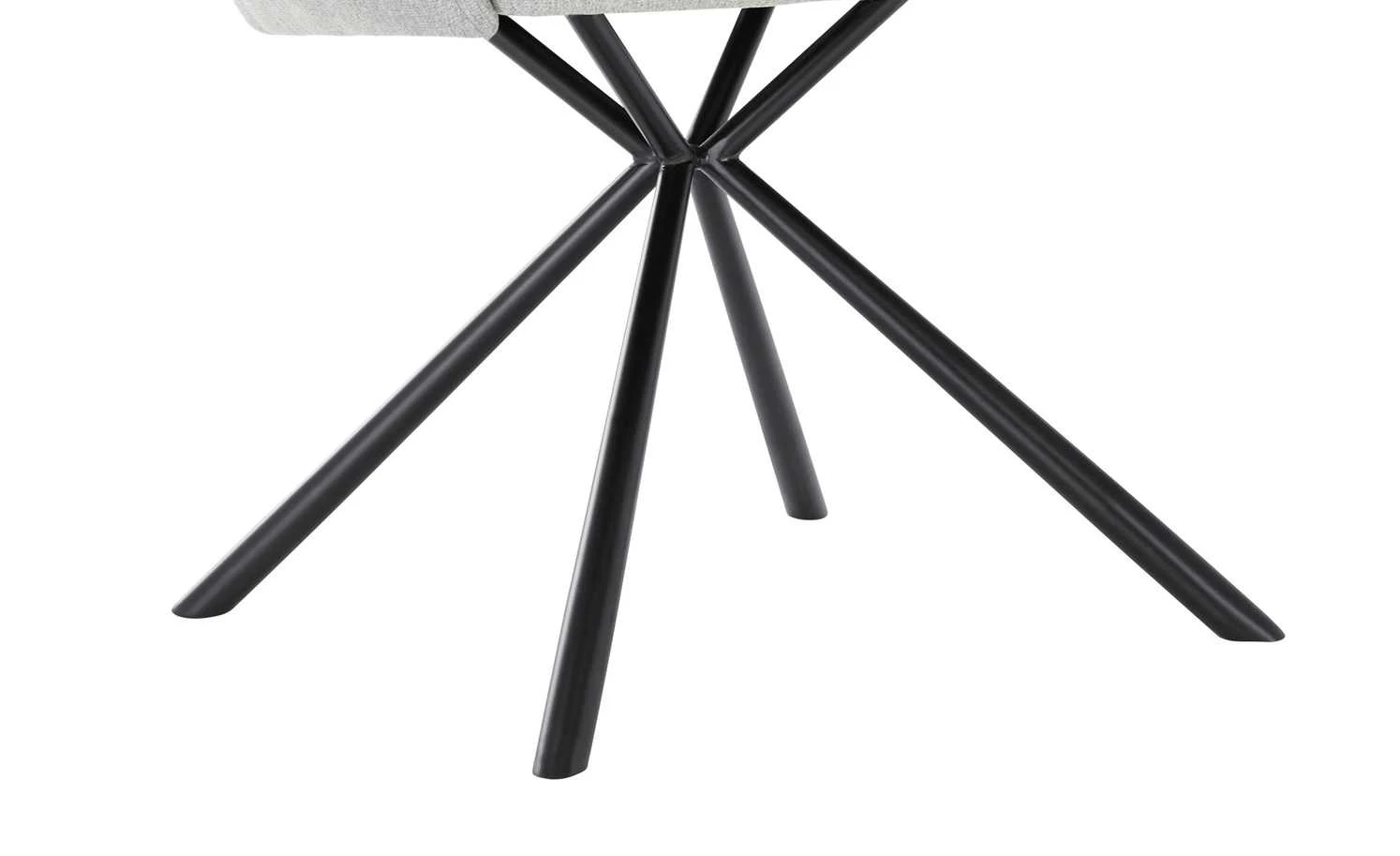 Polsterstuhl Lene | Grau / Schwarz Ja 7 Polsterstuhl Lene | Grau / Schwarz Ja – Bild 5