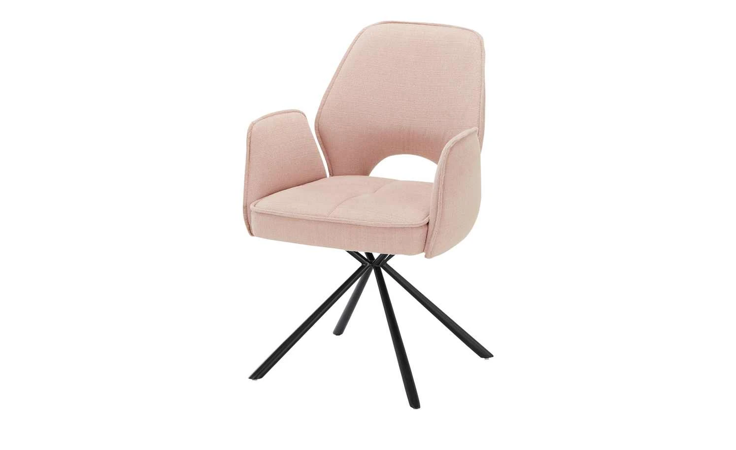 Polsterstuhl Lene | Rosa / Schwarz Ja 3 Polsterstuhl Lene | Rosa / Schwarz Ja