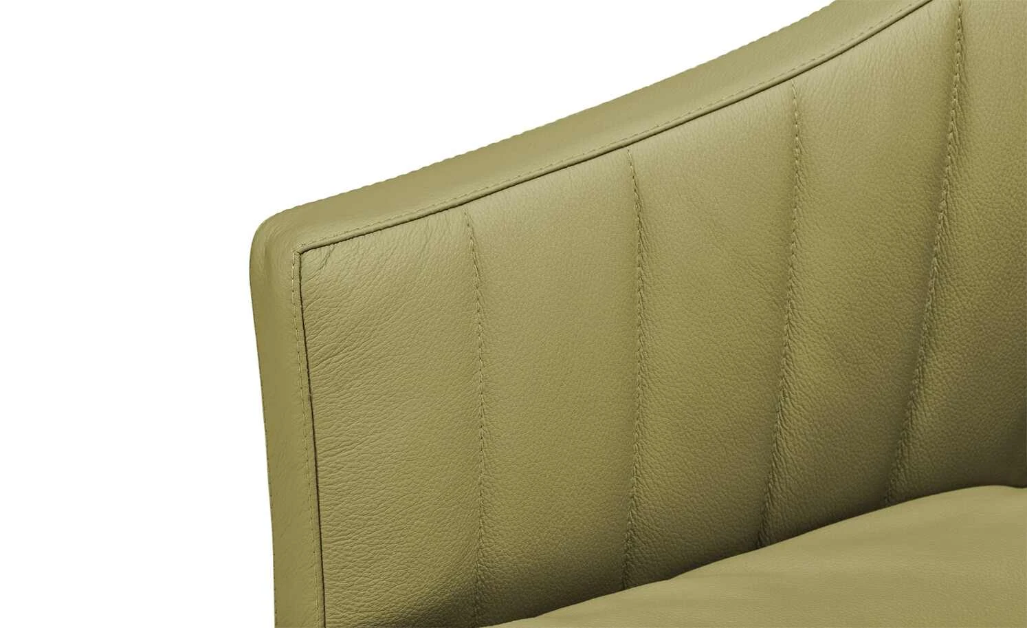 Berger & Rath Kufenstuhl Leder Lanx | Hellgrün 5 Berger & Rath Kufenstuhl Leder Lanx | Hellgrün – Bild 3