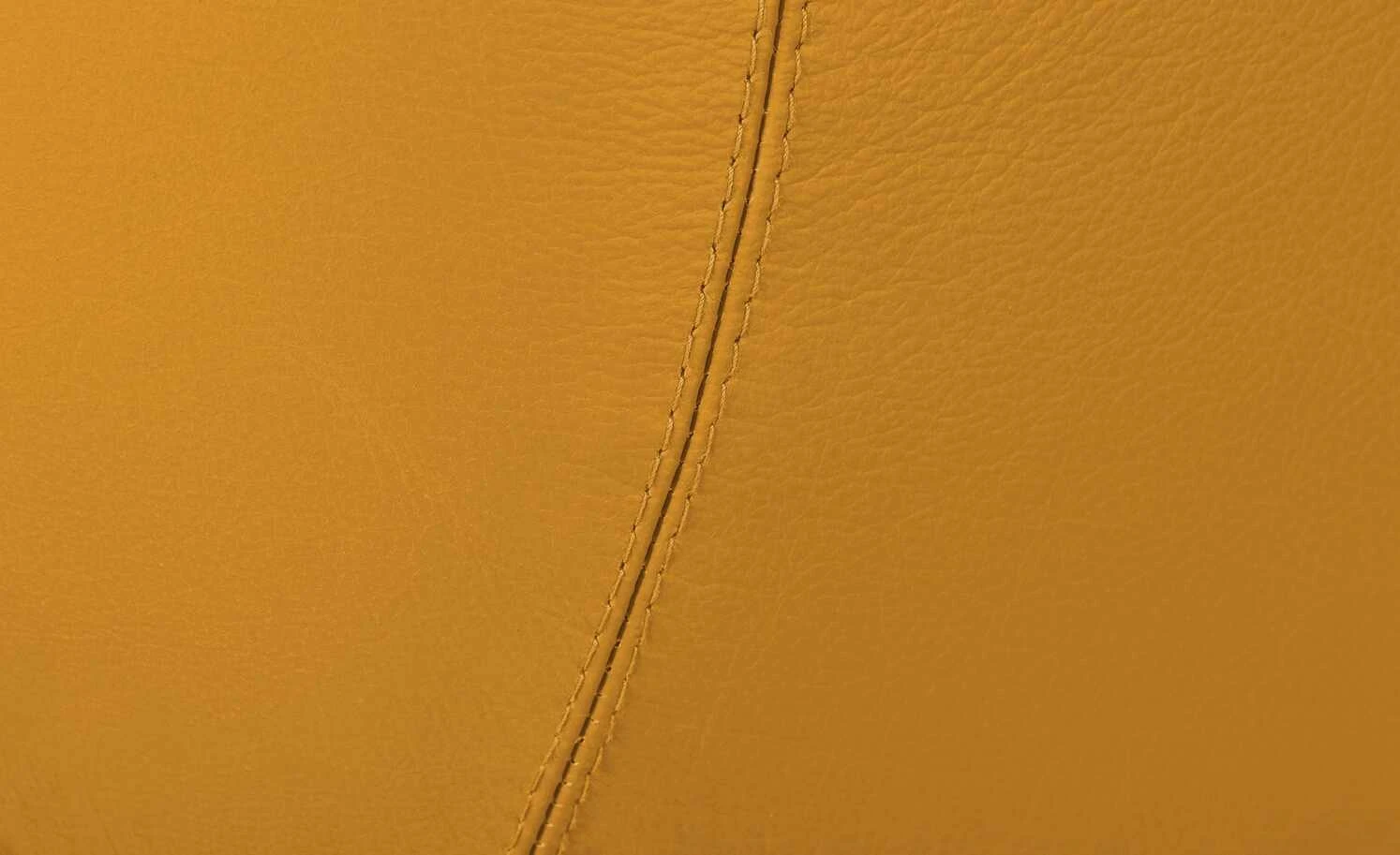 Berger & Rath Kufenstuhl Leder Lanx | Mustard (Senfgelb) 5 Berger & Rath Kufenstuhl Leder Lanx | Mustard (Senfgelb) – Bild 3