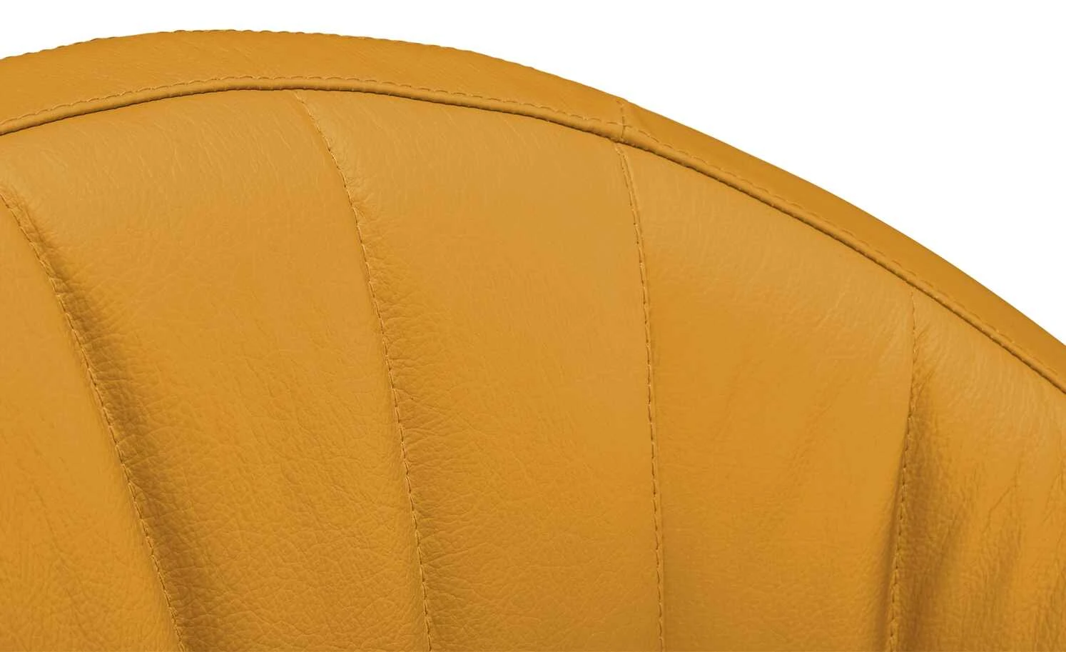 Berger & Rath Kufenstuhl Leder Lanx | Mustard (Senfgelb) 7 Berger & Rath Kufenstuhl Leder Lanx | Mustard (Senfgelb) – Bild 5