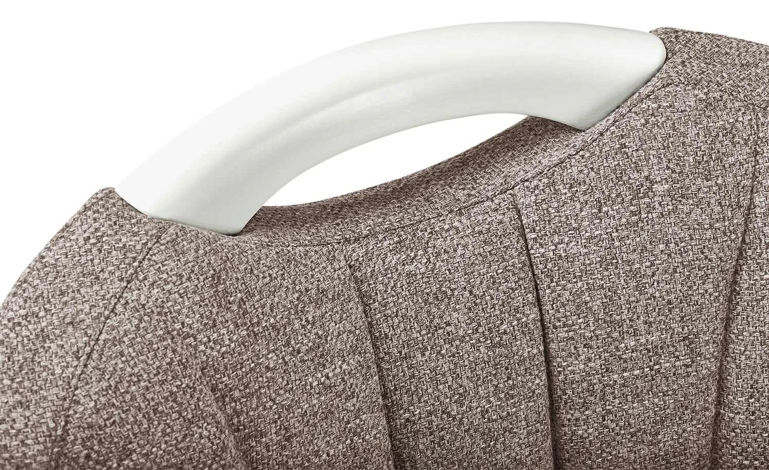 Berger & Rath Polsterstuhl mit Armlehne Lanx | Hellbraun Cremeweiß 5 Berger & Rath Polsterstuhl mit Armlehne Lanx | Hellbraun Cremeweiß – Bild 3