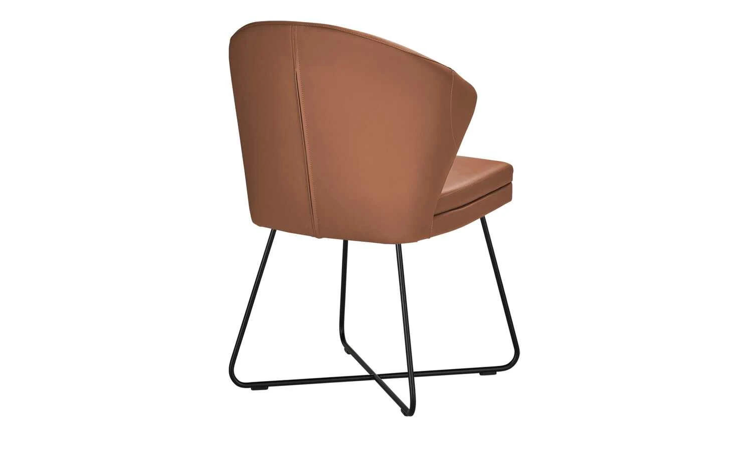 Berger & Rath Leder-Kufenstuhl Arcu | Cognac (Braun) 6 Berger & Rath Leder-Kufenstuhl Arcu | Cognac (Braun) – Bild 4