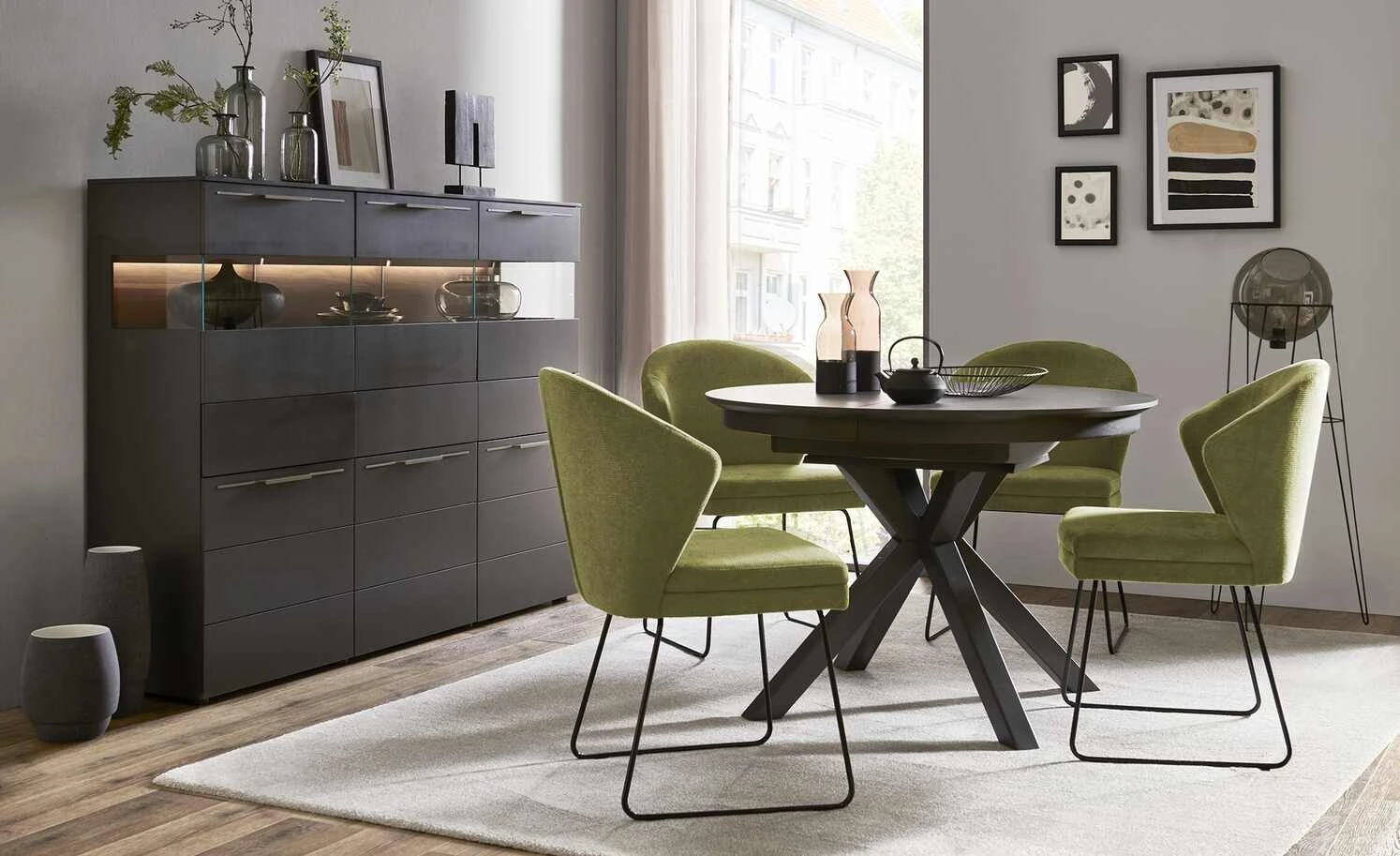 Berger & Rath Kufenstuhl Arcu | Grün 3 Berger & Rath Kufenstuhl Arcu | Grün