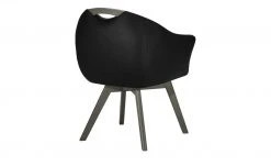 Berger & Rath Polsterstuhl mit Armlehne Lanx | Schwarz Londra (Hellgrau) -Stuhle Geschaft 14302332 8 202102151237