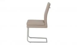 Woodford Kunstleder-Freischwinger mit Griff Levi | Schlamm (Beige) -Stuhle Geschaft 14302522 7 202102252235