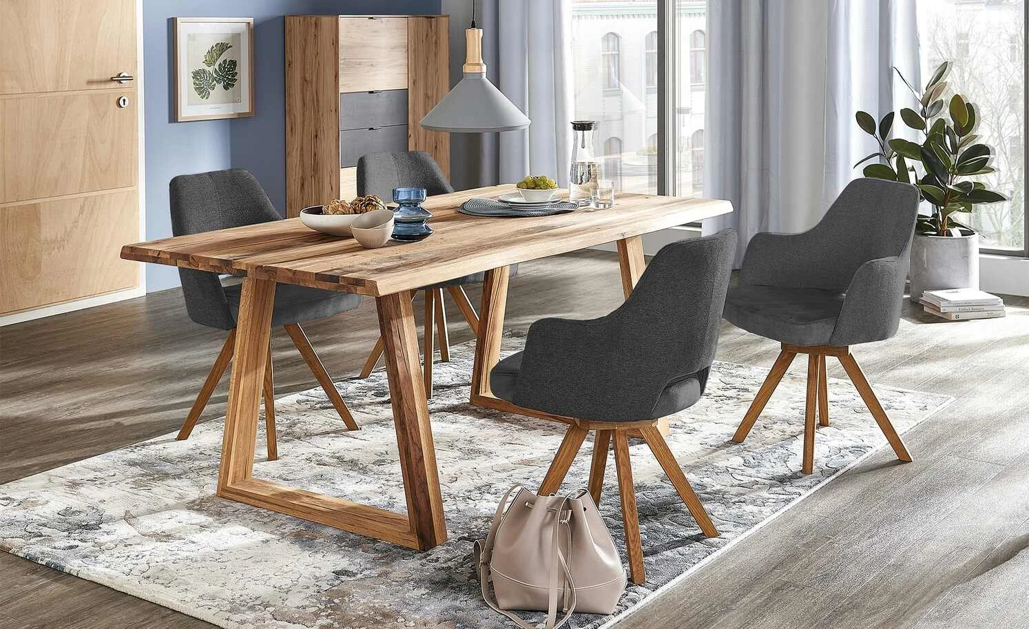 Woodford Polsterstuhl Moreda | Anthrazit Nein 6 Woodford Polsterstuhl Moreda | Anthrazit Nein – Bild 4