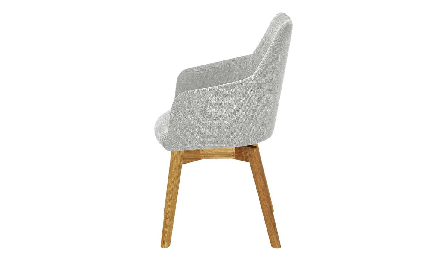 Woodford Polsterstuhl mit Armlehne Muron | Lichtgrau Ja 13 Woodford Polsterstuhl mit Armlehne Muron | Lichtgrau Ja – Bild 11