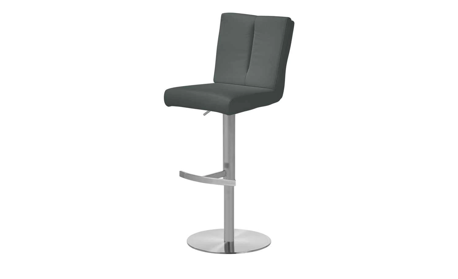 Barhocker Gaia | Grau Rund 3 Barhocker Gaia | Grau Rund