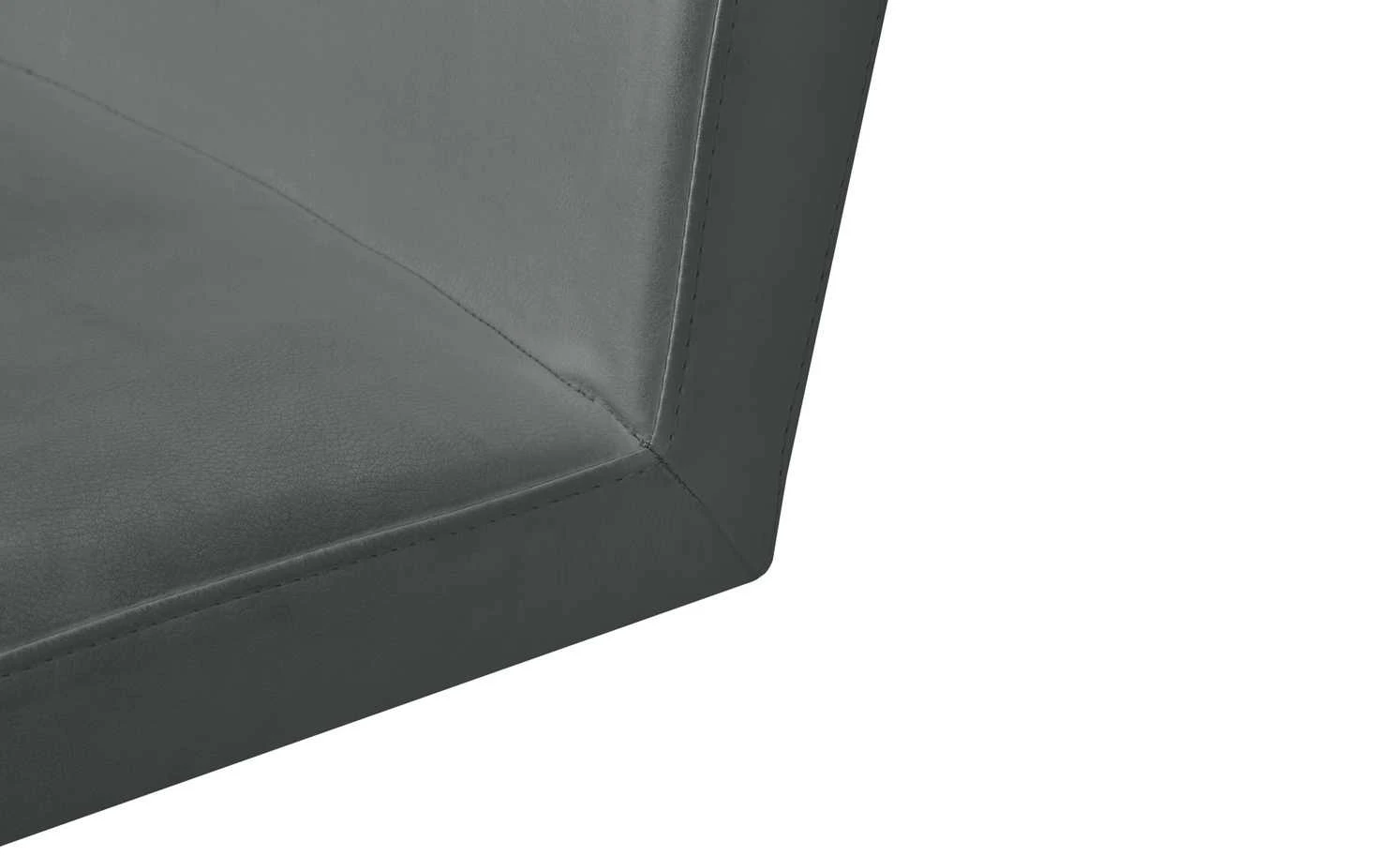 Barstuhl Elena | Grau Rund nach außen gewölbter Sitz 10 Barstuhl Elena | Grau Rund nach außen gewölbter Sitz – Bild 8