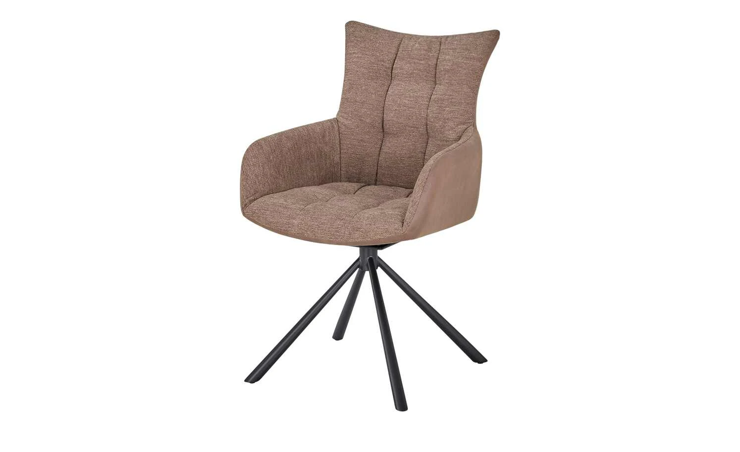 uno Polsterstuhl mit Armlehne Vincent | Dunkelbraun / Braun 3 uno Polsterstuhl mit Armlehne Vincent | Dunkelbraun / Braun