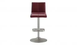 Leder-Barhocker MyTina | Weinrot -Stuhle Geschaft 14304483 8 202106141243