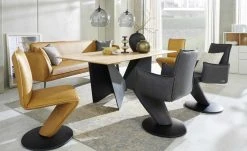 Leder-Drehstuhl Drive | Asphalt (Anthrazit) Ja