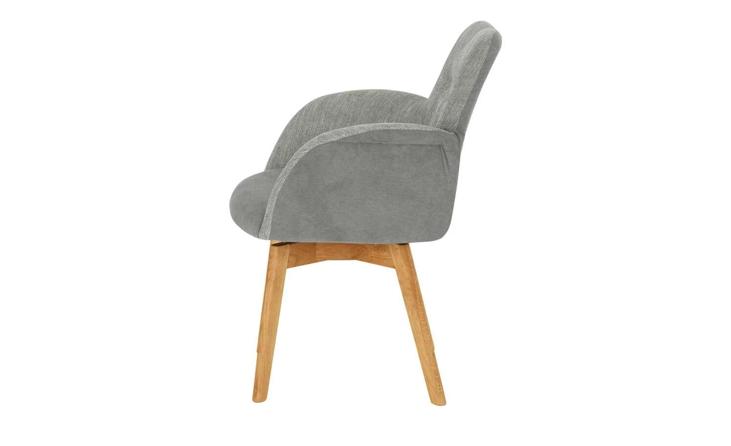 Woodford Polsterstuhl mit Armlehne Melba | Lichtgrau Ja 10 Woodford Polsterstuhl mit Armlehne Melba | Lichtgrau Ja – Bild 8