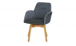 Woodford Polsterstuhl mit Armlehne Melba | Nachtblau Ja -Stuhle Geschaft 14304844 2 202007080902