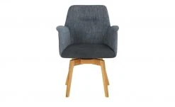 Woodford Polsterstuhl mit Armlehne Melba | Nachtblau Ja -Stuhle Geschaft 14304844 7 202007080902