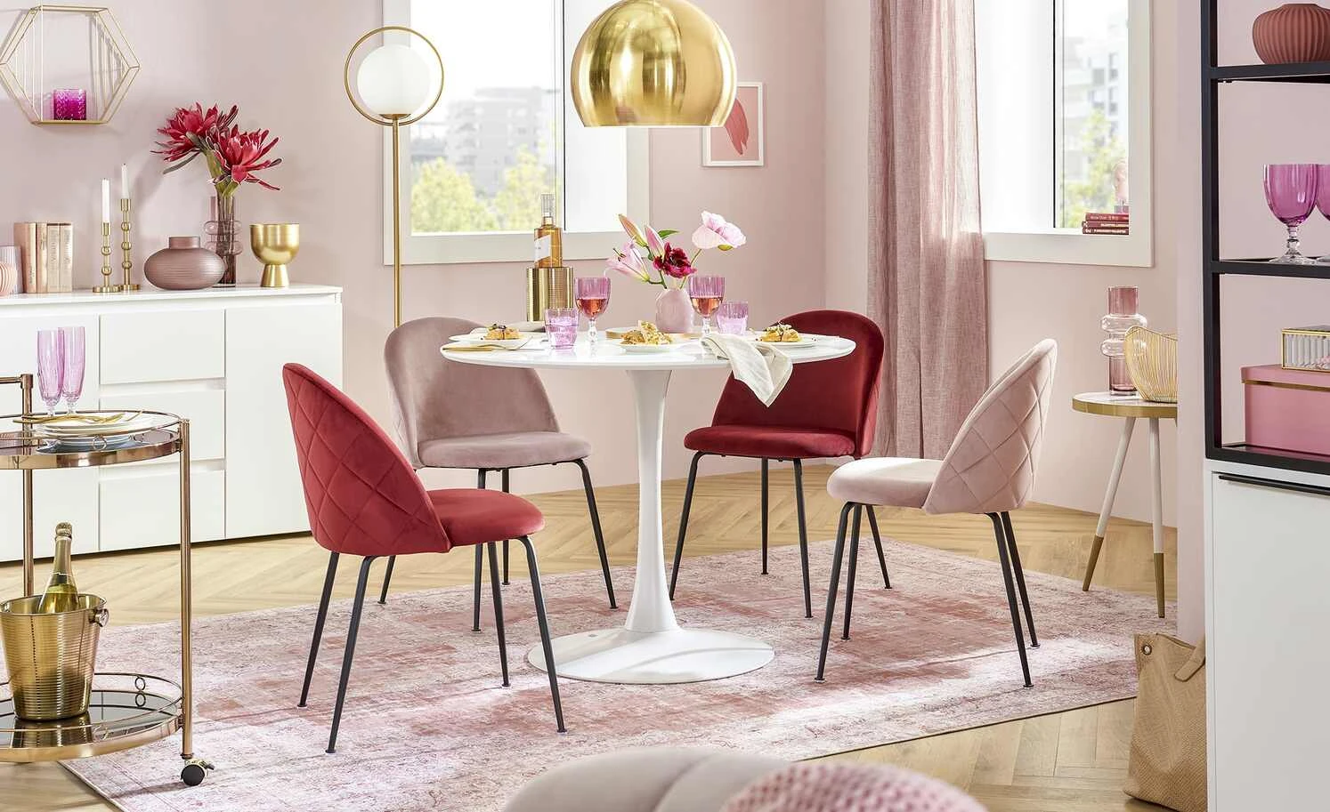 Stuhl Fiete | Rosé 5 Stuhl Fiete | Rosé – Bild 3