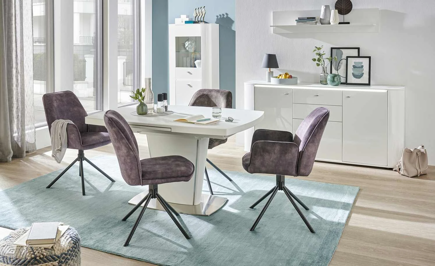 Armlehnstuhl Flynn | Anthrazit (Velour) Ja 3 Armlehnstuhl Flynn | Anthrazit (Velour) Ja