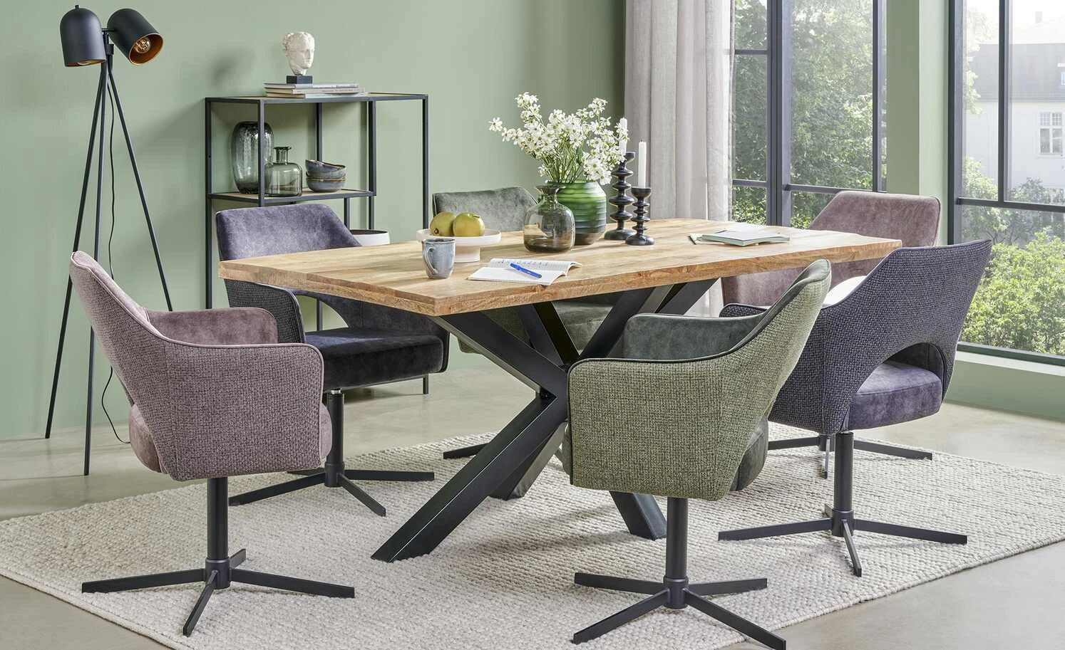 Armlehnstuhl Albert | Olive (Grün) 3 Armlehnstuhl Albert | Olive (Grün)