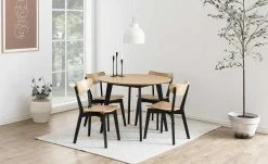 Stuhl Robin | Eiche / Schwarz