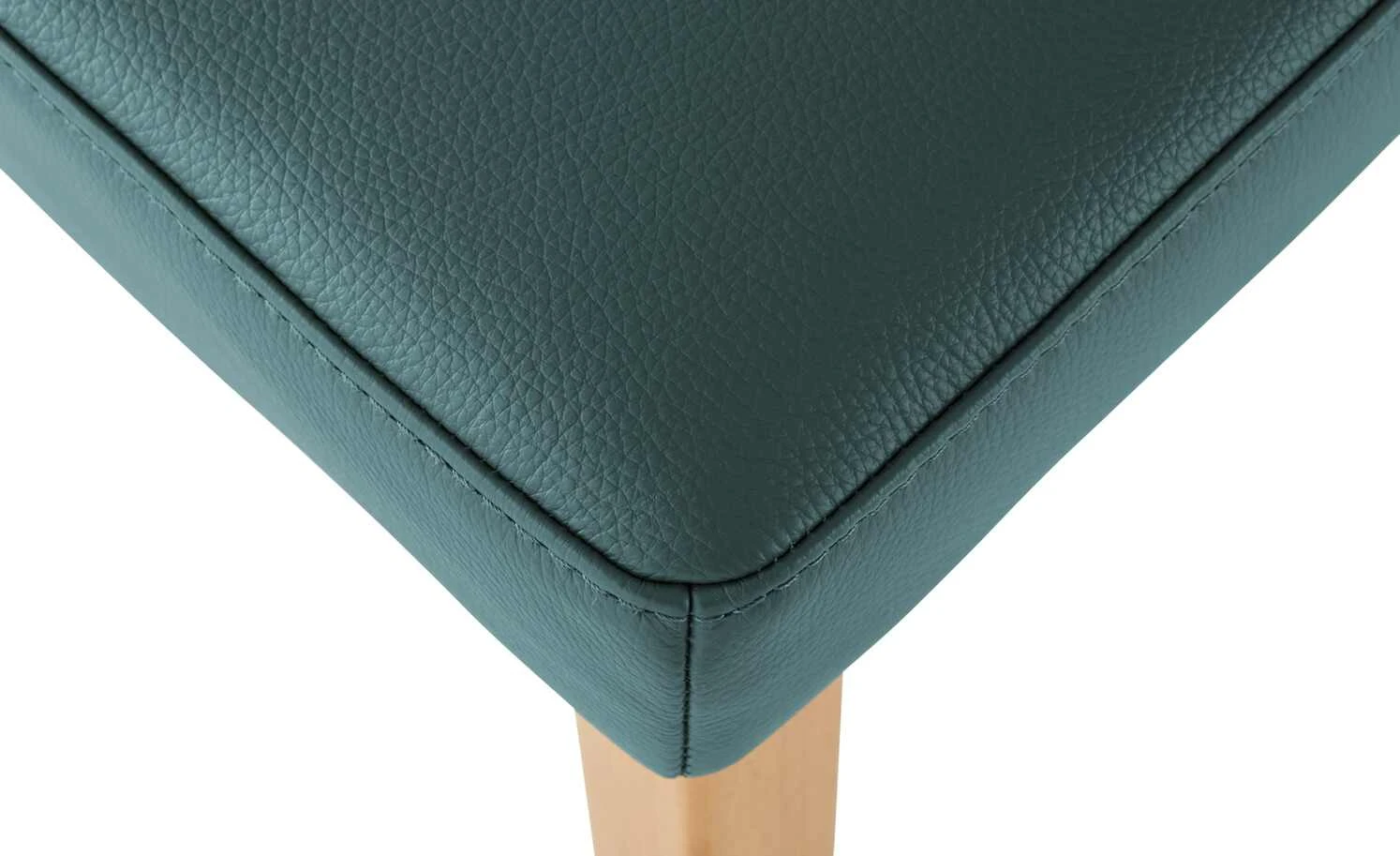 Leder-Polsterstuhl Canto III | Topas (Blau) 6 Leder-Polsterstuhl Canto III | Topas (Blau) – Bild 4