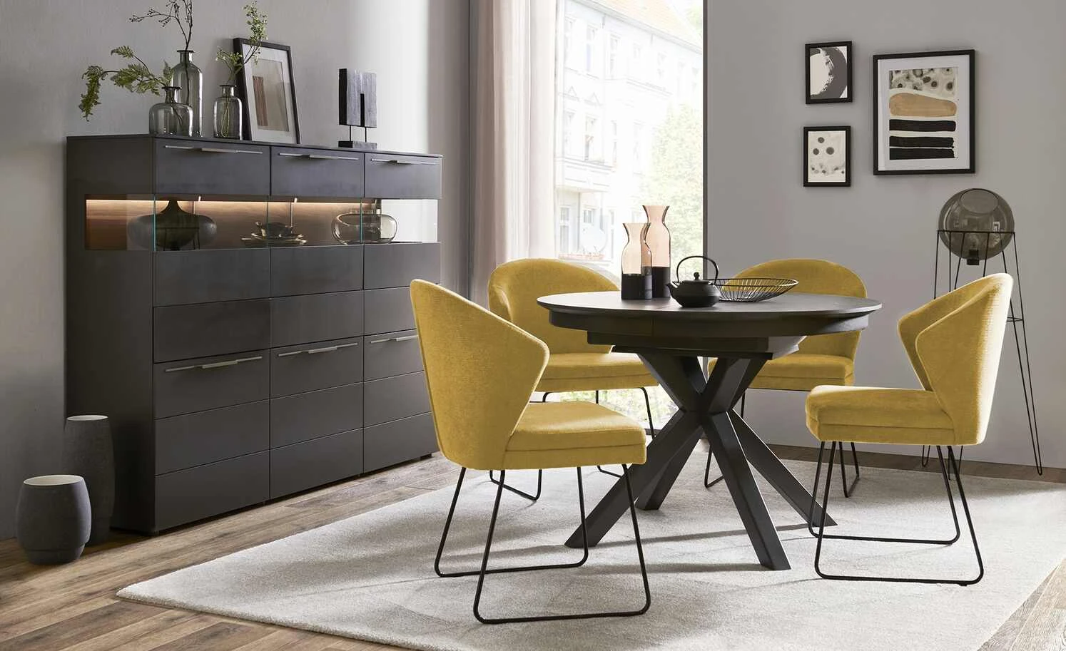 Berger & Rath Kufenstuhl Arcu | Gelb 3 Berger & Rath Kufenstuhl Arcu | Gelb