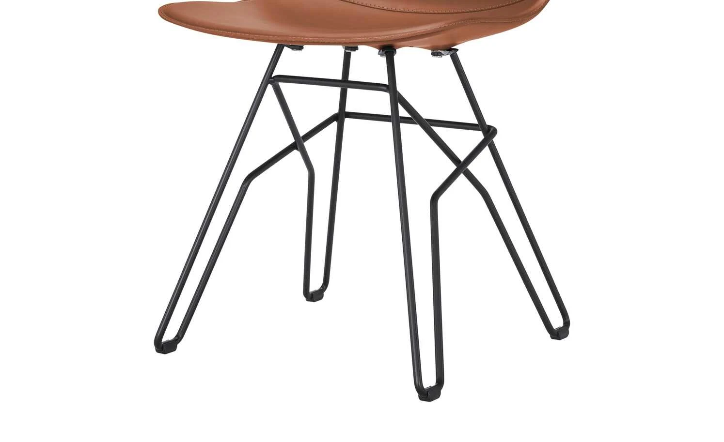 Connubia Schalenstuhl Academy | Cognac (Braun) 7 Connubia Schalenstuhl Academy | Cognac (Braun) – Bild 5