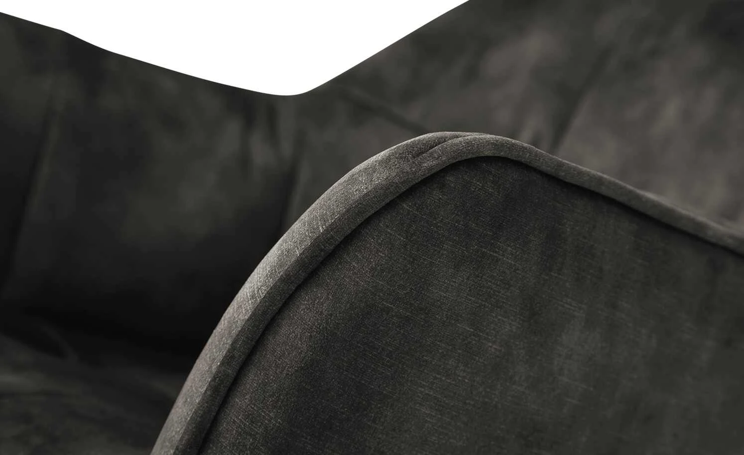 Polsterstuhl mit Armlehne Anna | Anthrazit 7 Polsterstuhl mit Armlehne Anna | Anthrazit – Bild 5