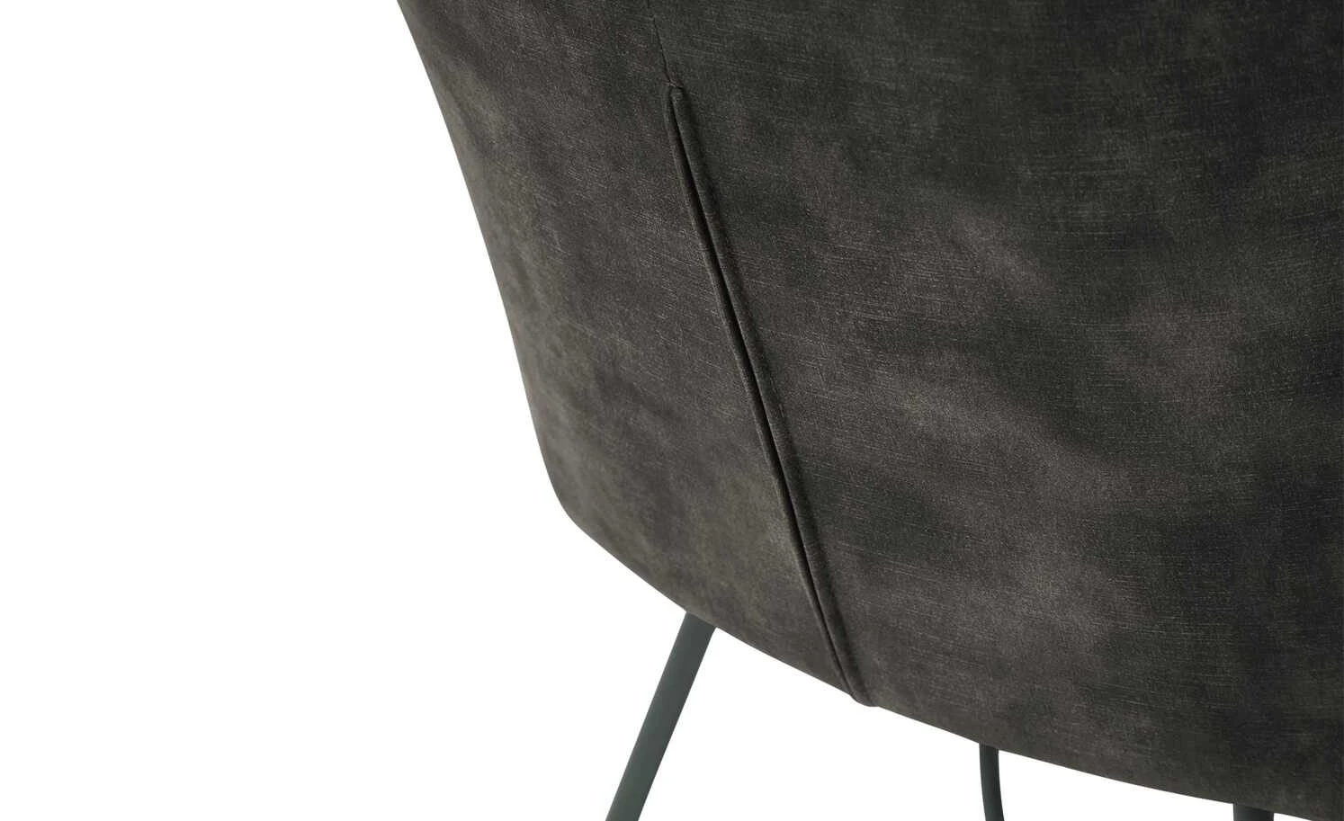 Polsterstuhl mit Armlehne Anna | Anthrazit 9 Polsterstuhl mit Armlehne Anna | Anthrazit – Bild 7