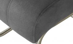 uno Freischwinger Alabria | Dunkelgrau Edelstahl -Stuhle Geschaft 14305563 5 202102251236