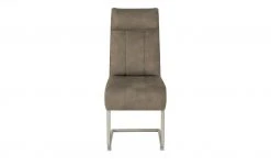 uno Freischwinger Alabria | Sand (Beige-Braun) Edelstahl -Stuhle Geschaft 14305564 4 202108301234